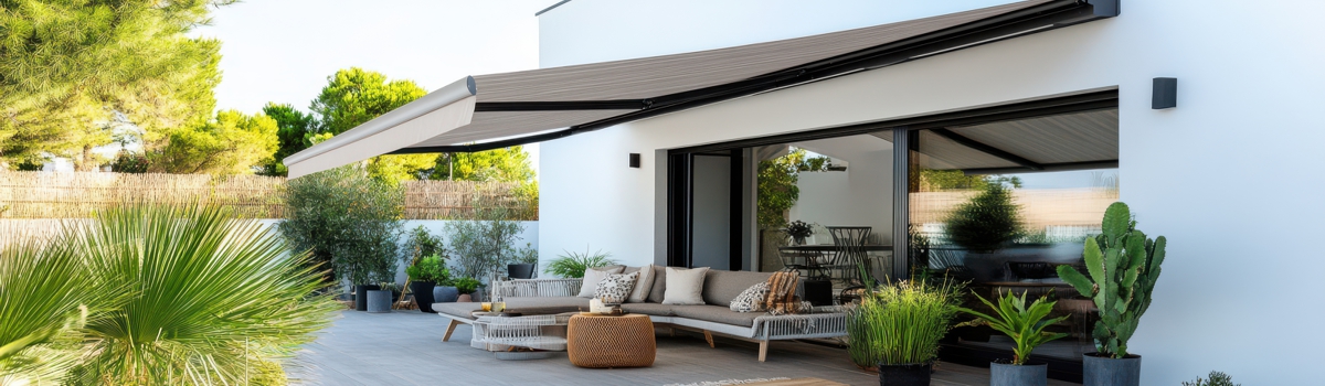 louvered awnings