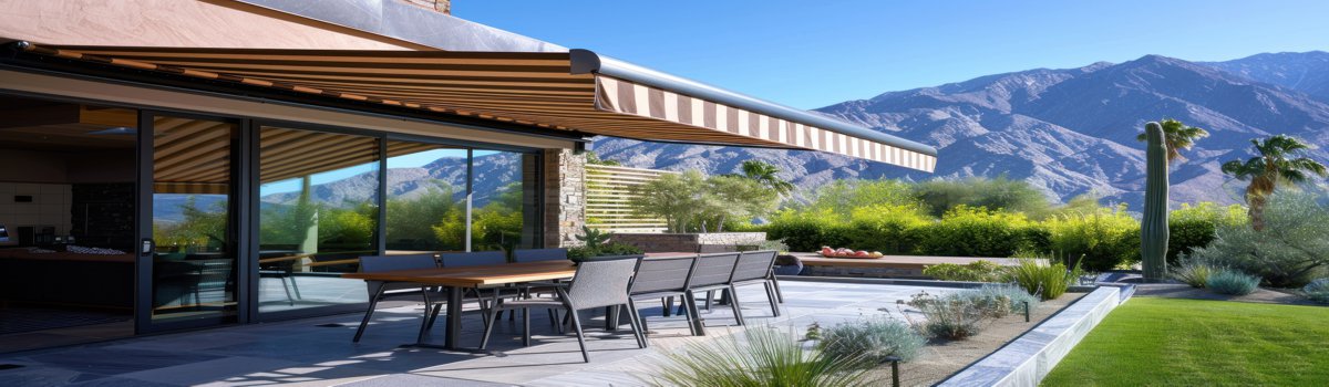 Retractable awning